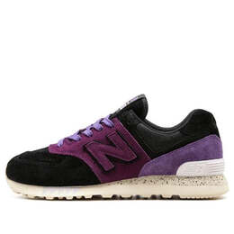 New Balance: Чёрные кроссовки  574