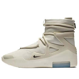 Nike: Белые кроссовки  Air Fear Of God 1