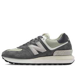 New Balance: Серые кроссовки  574