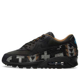 Nike: Чёрные кроссовки  Air Max 90