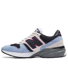 New Balance: Голубые кроссовки 
