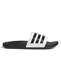 Adidas: Белые шлёпанцы  Adilette