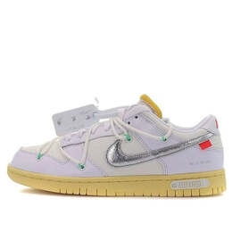 Nike: Белые кроссовки  Dunk Low