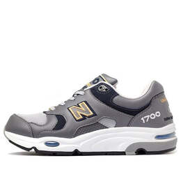 New Balance: Серые кроссовки  1700