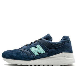 New Balance: Синие кроссовки  997