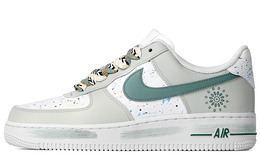 Nike: Серые кроссовки  Air Force 1