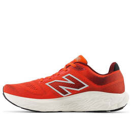New Balance: Оранжевые кроссовки 