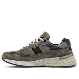 New Balance: Серые кроссовки  992