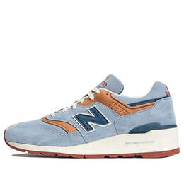 New Balance: Синие кроссовки  997