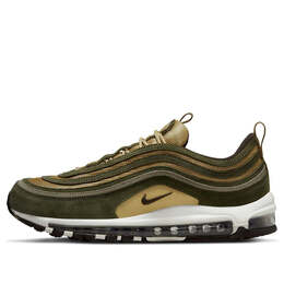 Nike: Зелёные кроссовки  Air Max 97