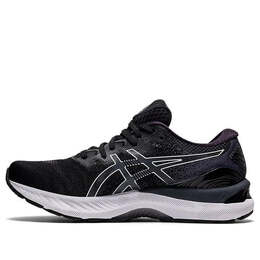 Asics: Чёрные кроссовки 