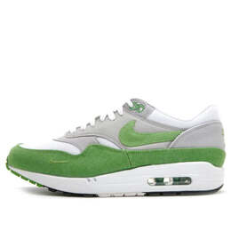 Nike: Зелёные кроссовки  Air Max 1
