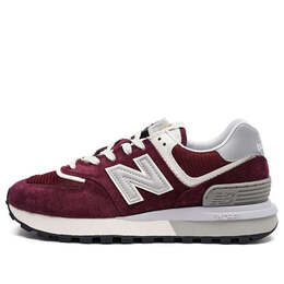 New Balance: Красные кроссовки  574