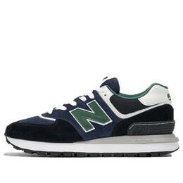 New Balance: Синие кроссовки  574