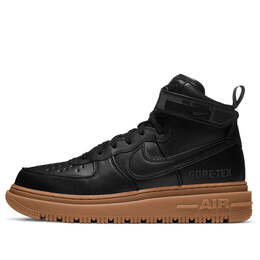 Nike: Чёрные кроссовки  Air Force 1