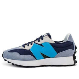 New Balance: Синие кроссовки  327