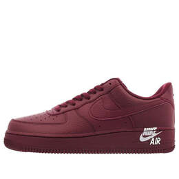 Nike: Красные кроссовки  Air Force 1