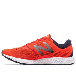 New Balance: Оранжевые кроссовки 