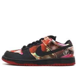 Nike: Чёрные кроссовки  SB Dunk Low