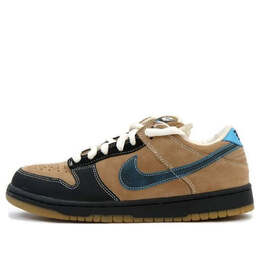 Nike: Коричневые кроссовки  SB Dunk Low Pro