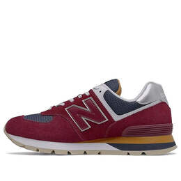 New Balance: Красные кроссовки  574