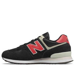 New Balance: Чёрные кроссовки  574