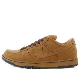 Nike: Коричневые кроссовки  SB Dunk Low Pro