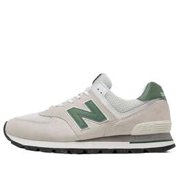 New Balance: Белые кроссовки  574