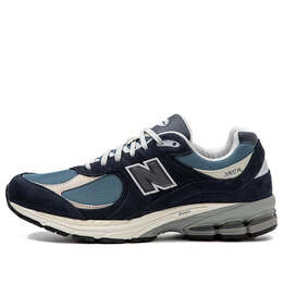 New Balance: Синие кроссовки 