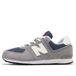 New Balance: Серые кроссовки  574