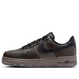 Nike: Чёрные кроссовки  Air Force 1