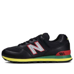 New Balance: Чёрные кроссовки  574