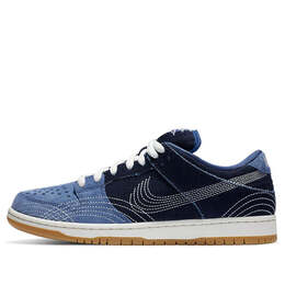 Nike: Синие кроссовки  Dunk Low Pro