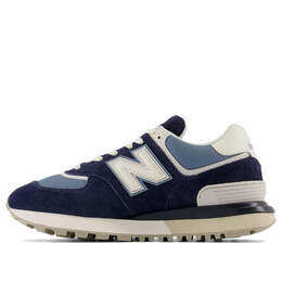 New Balance: Синие кроссовки  574