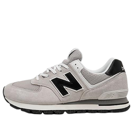 New Balance: Серые кроссовки  574