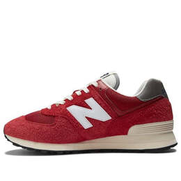 New Balance: Красные кроссовки  574