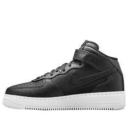 Nike: Чёрные кроссовки  Air Force 1