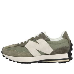 New Balance: Серые кроссовки  327