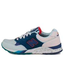 New Balance: Голубые кроссовки  850