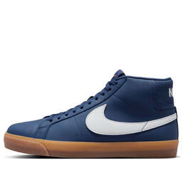 Nike: Синие кроссовки  SB Zoom Blazer Mid