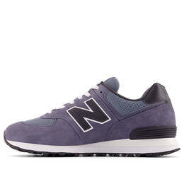 New Balance: Фиолетовые кроссовки  574