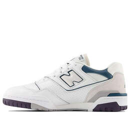 New Balance: Белые кроссовки  550