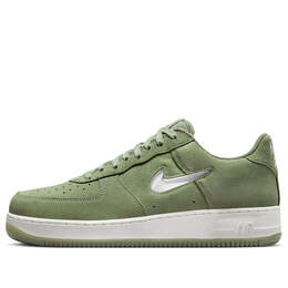 Nike: Зелёные кроссовки  Air Force 1 Low