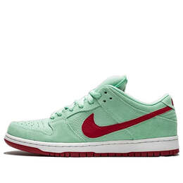 Nike: Зелёные кроссовки  SB Dunk Low Pro