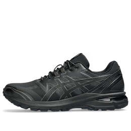 Asics: Чёрные кроссовки 