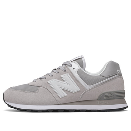 New Balance: Серые кроссовки  574