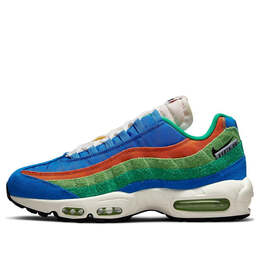 Nike: Голубые кроссовки  Air Max 95 SE