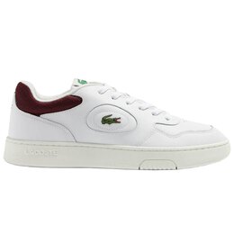 Lacoste: Белые кроссовки 