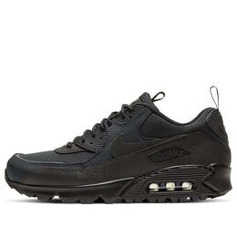 Nike: Чёрные кроссовки  Air Max 90