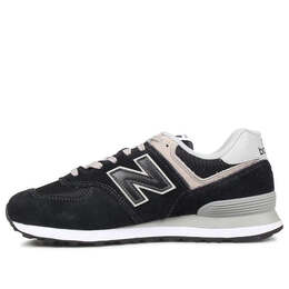 New Balance: Чёрные кроссовки  574